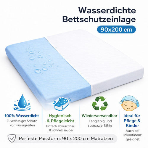 Bettschutzeinlage 90x200 - , cm
